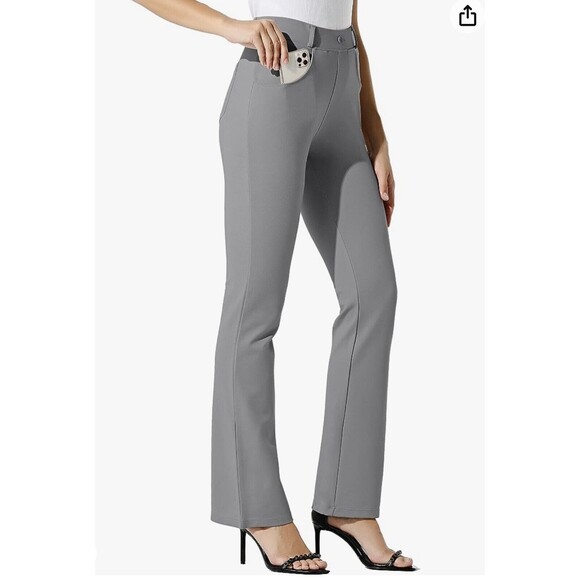WILLIT Women's Size XS Petite Yoga Dress Pants/ Bootcut/ Stretch - Picture 1 of 9